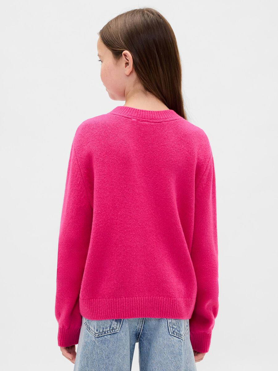 Maglione rosa per bambina Bambina_2