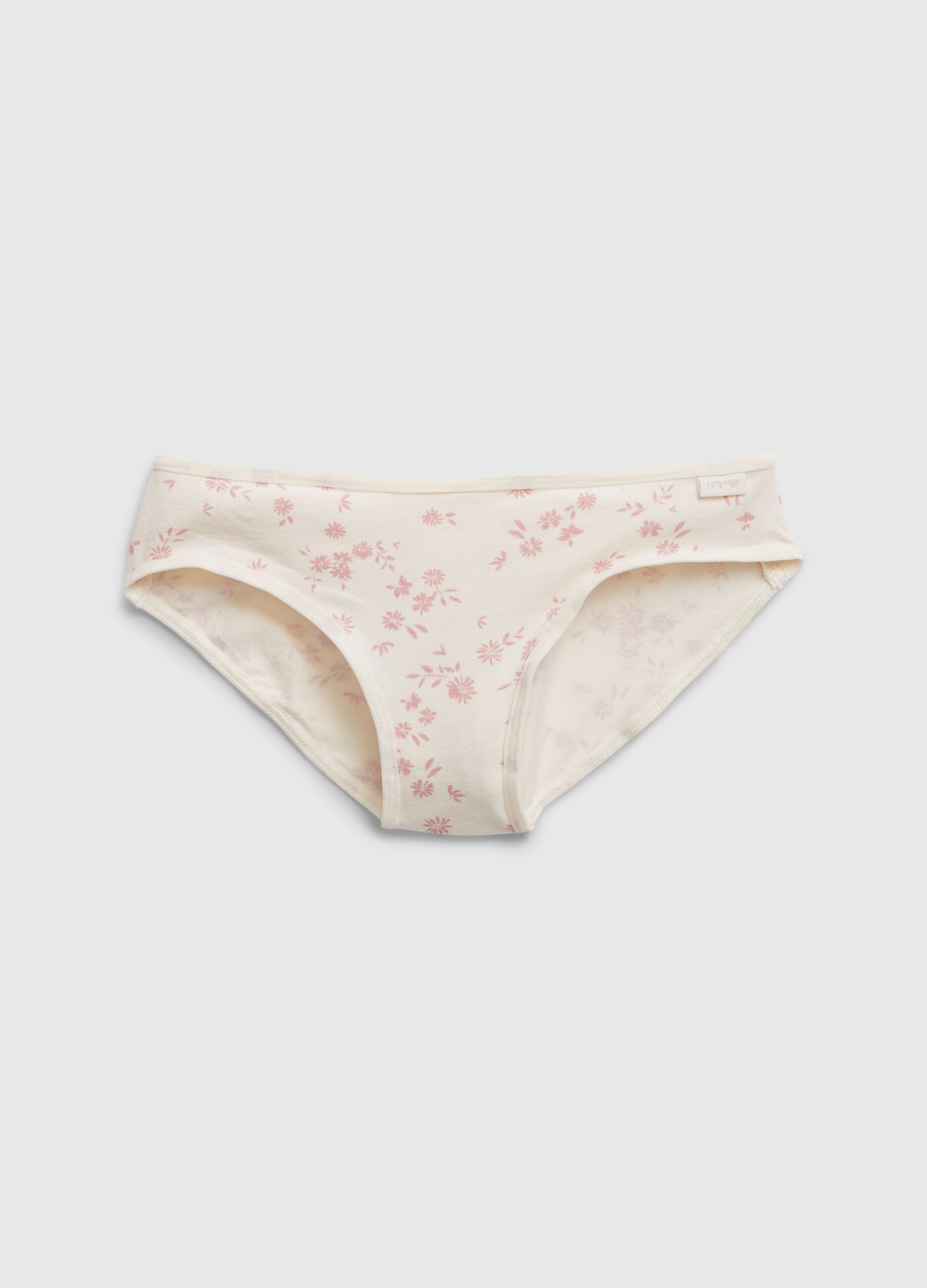 Five-pair pack briefs with assorted patterns_1