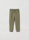 Pantalone jogger con coulisse_0