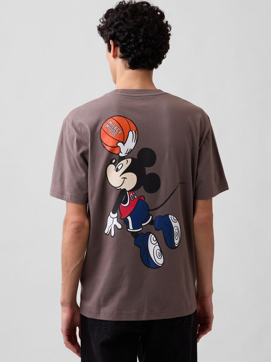 T-shirt in puro cotone con stampa Uomo_1