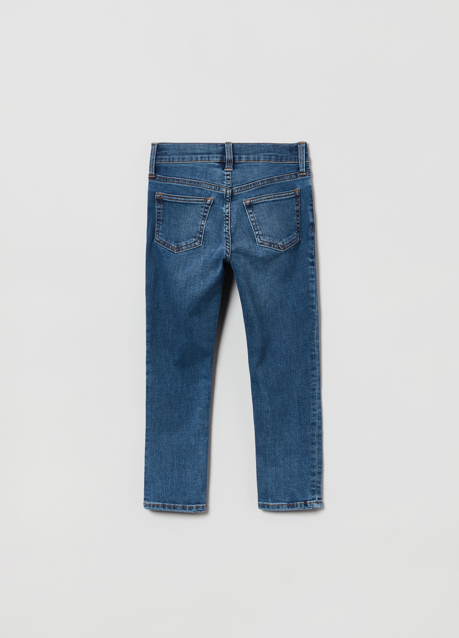 Jeans skinny fit con scoloriture_1