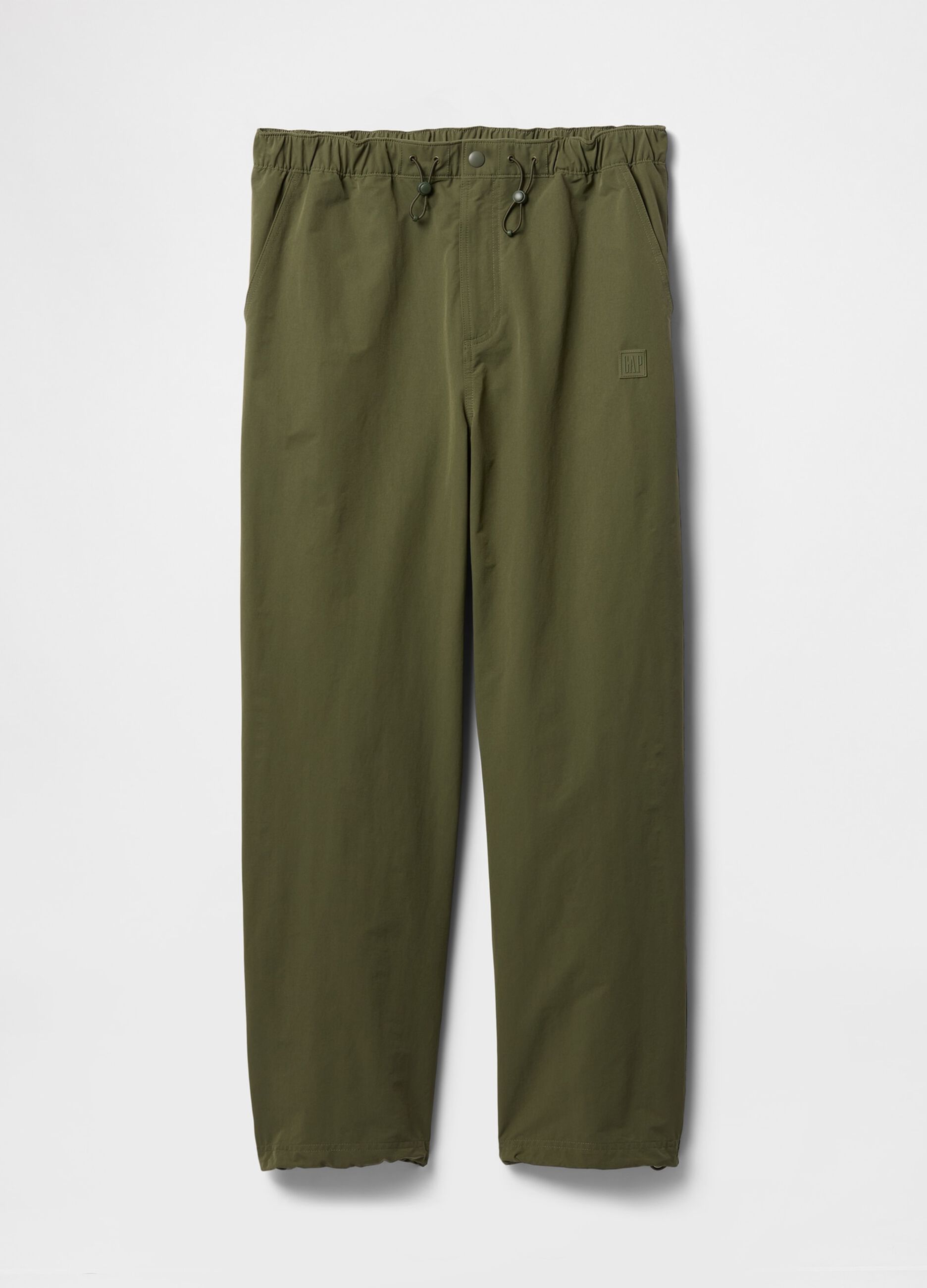Pantaloni regular verdi Gap_4