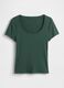 Short-sleeved green t-shirt_4