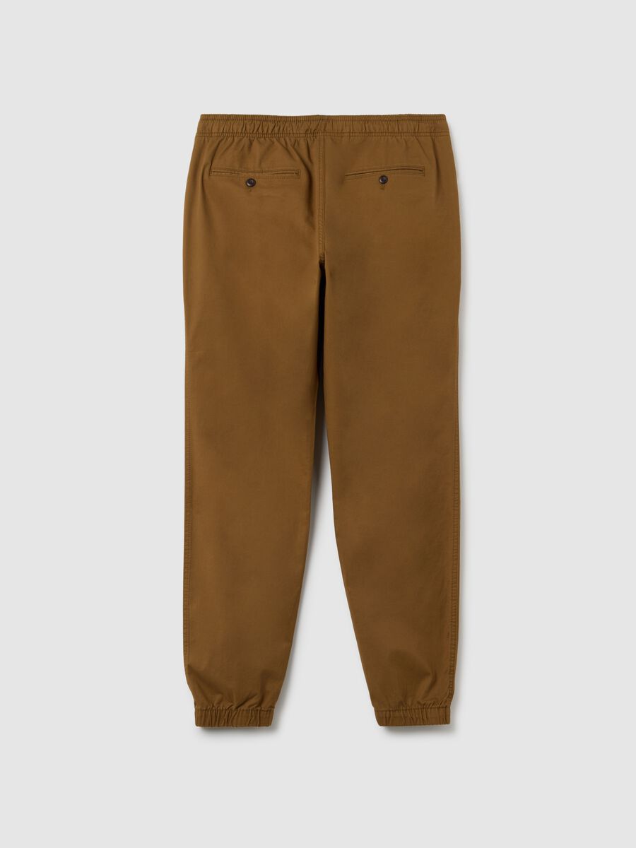 Joggers in tela con coulisse Uomo_2