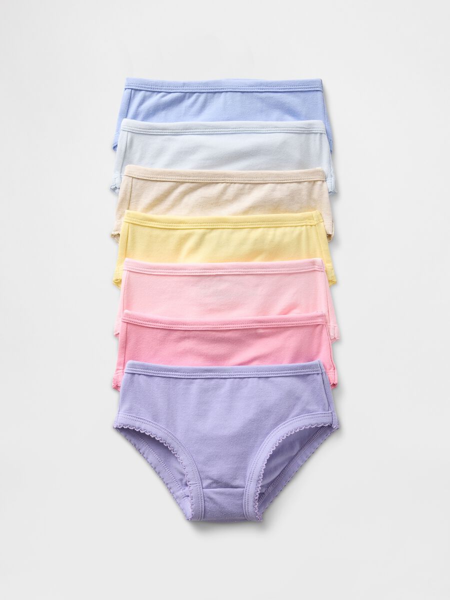 Slip multicolor in cotone elasticizzato per bimba Bimba_0