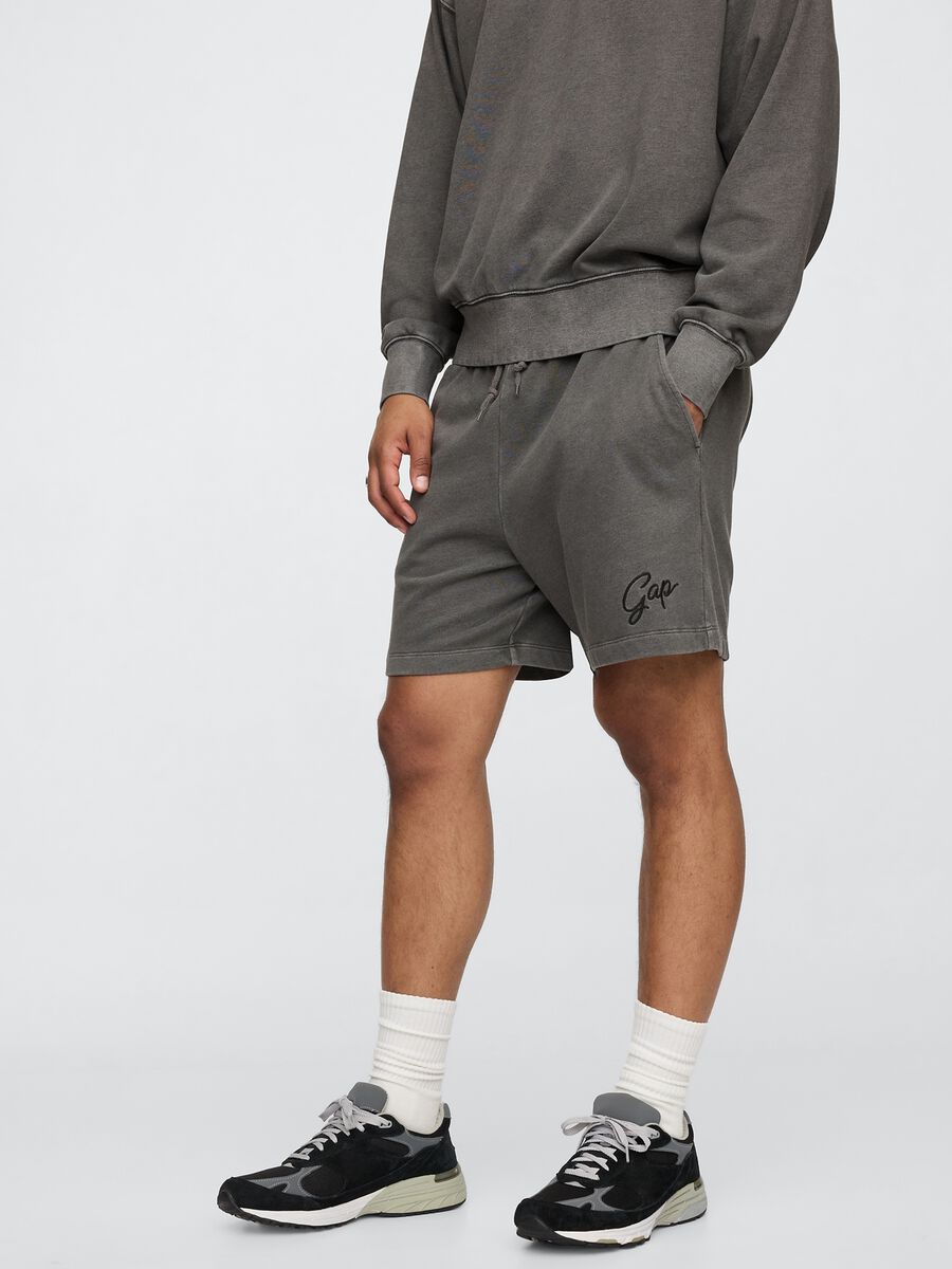 Shorts grigi Gap in misto cotone Uomo_1