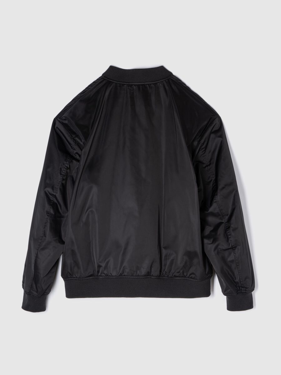 Bomber in nylon full-zip Uomo_3
