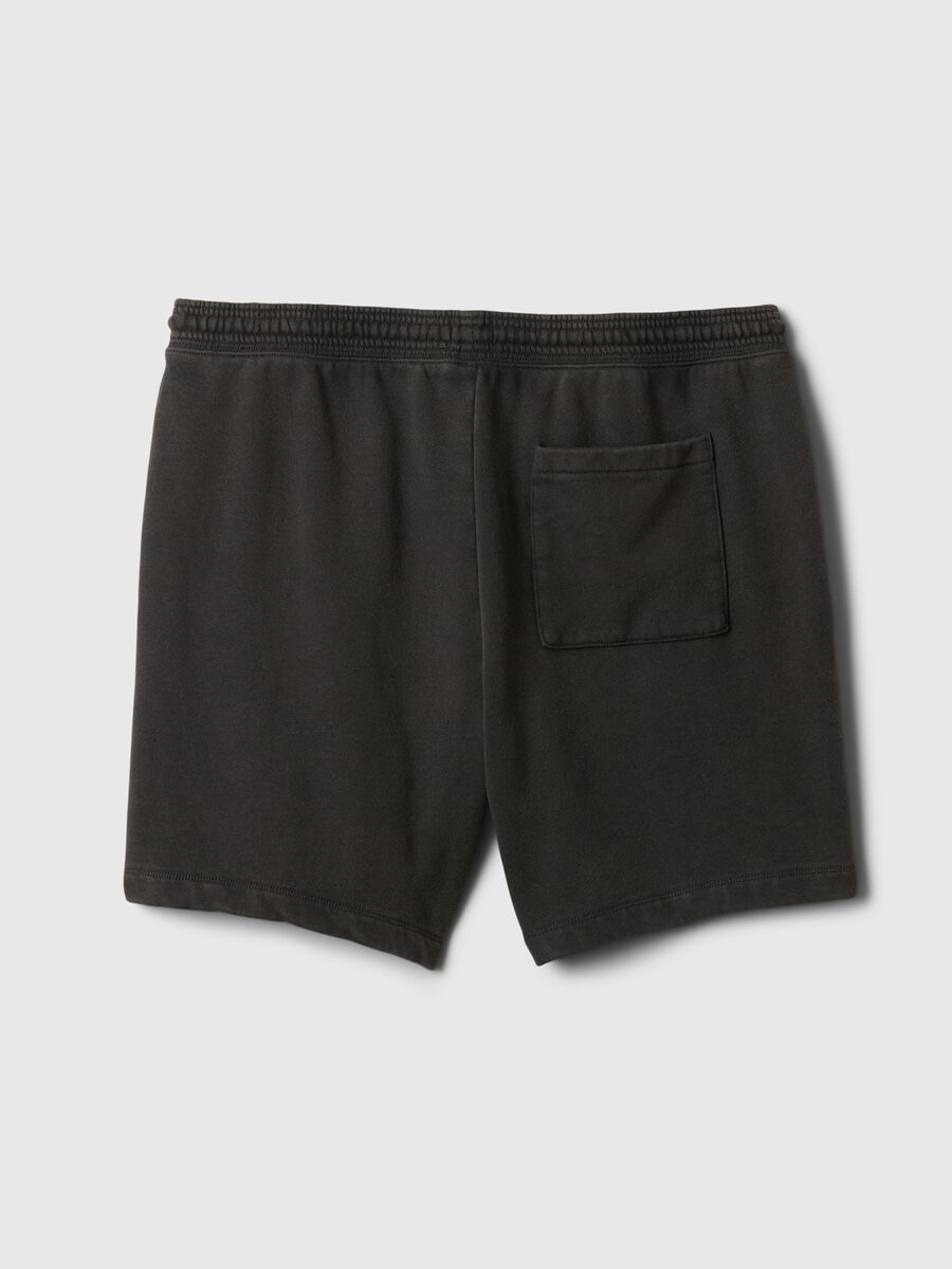 Bermuda jogger in felpa con coulisse Uomo_5