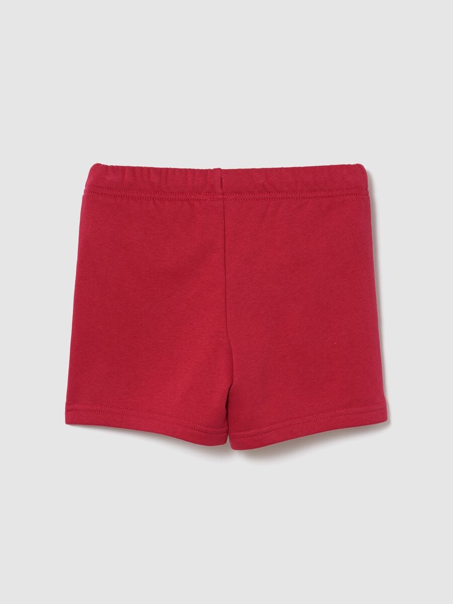Shorts in misto cotone con coulisse Bimbo_1