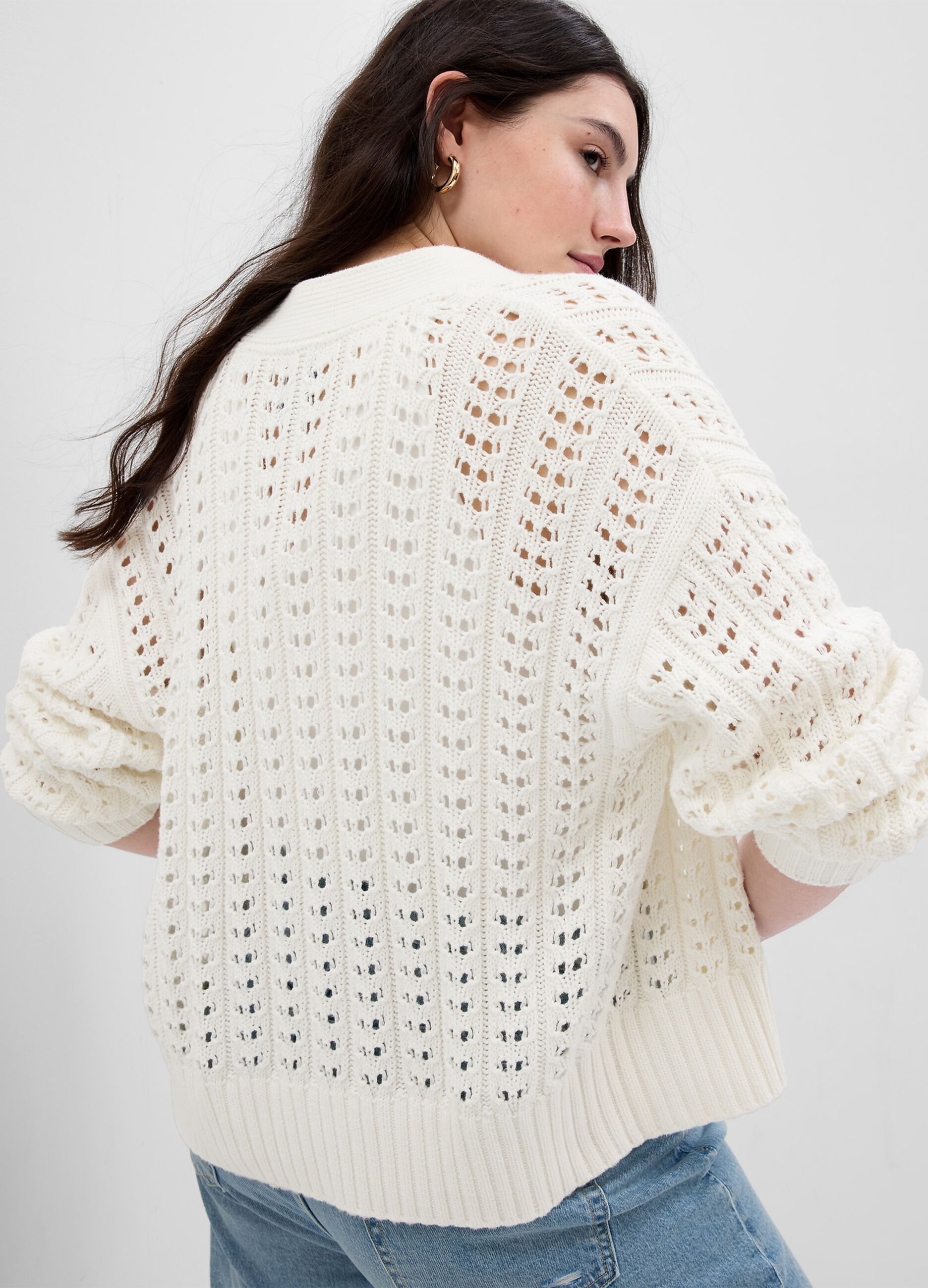 Cardigan in cotone crochet_3