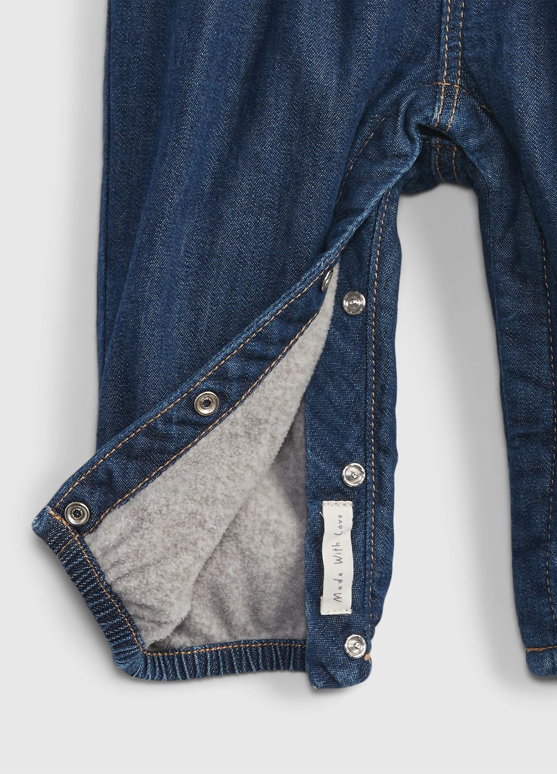 Denim joggers with five pockets_1