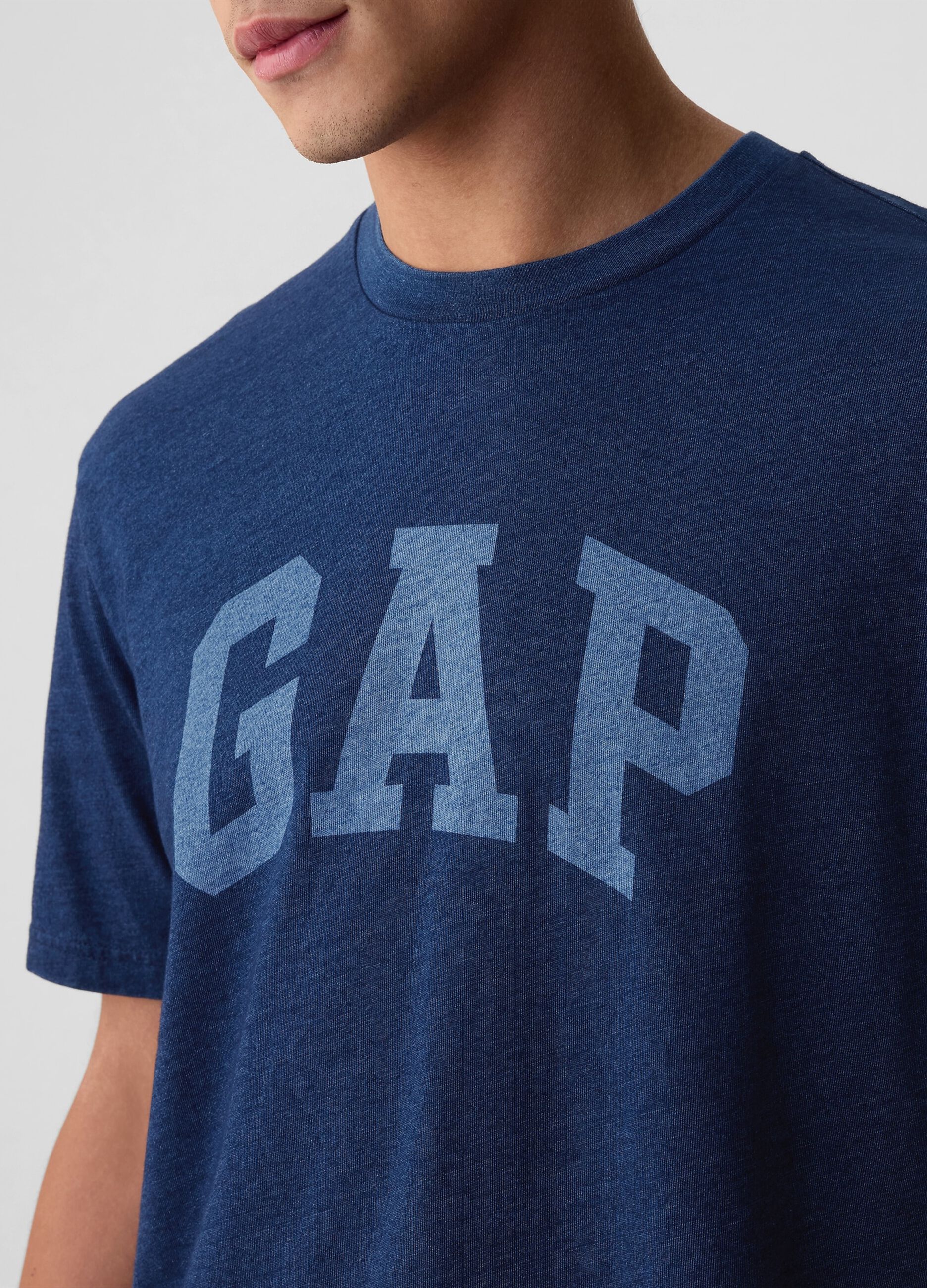 T-shirt relaxed fit con stampa logo_1