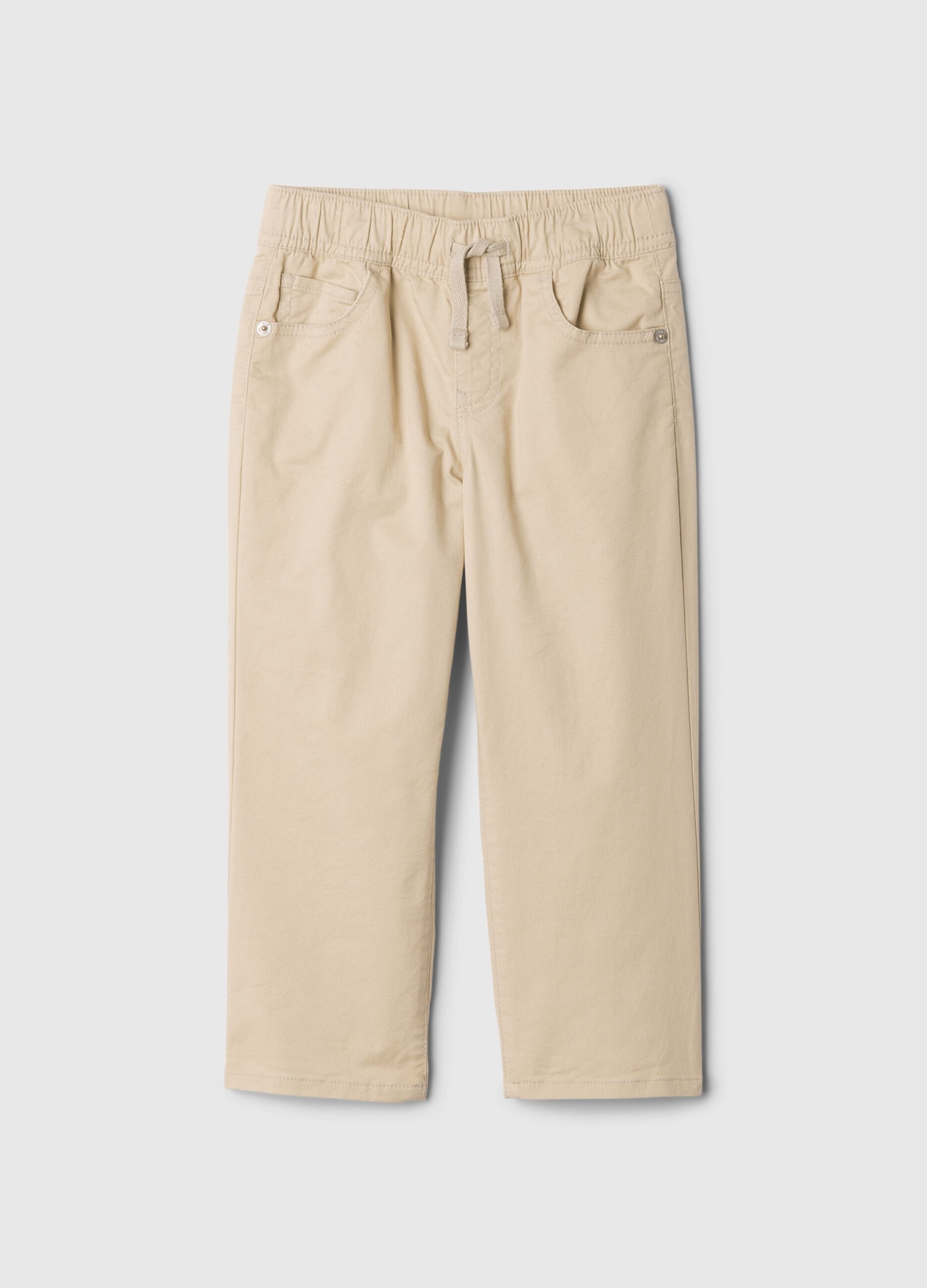 Pantaloni chino con coulisse