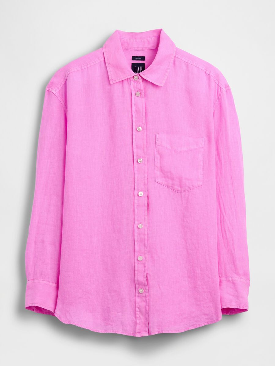 Camicia in puro lino Donna_4