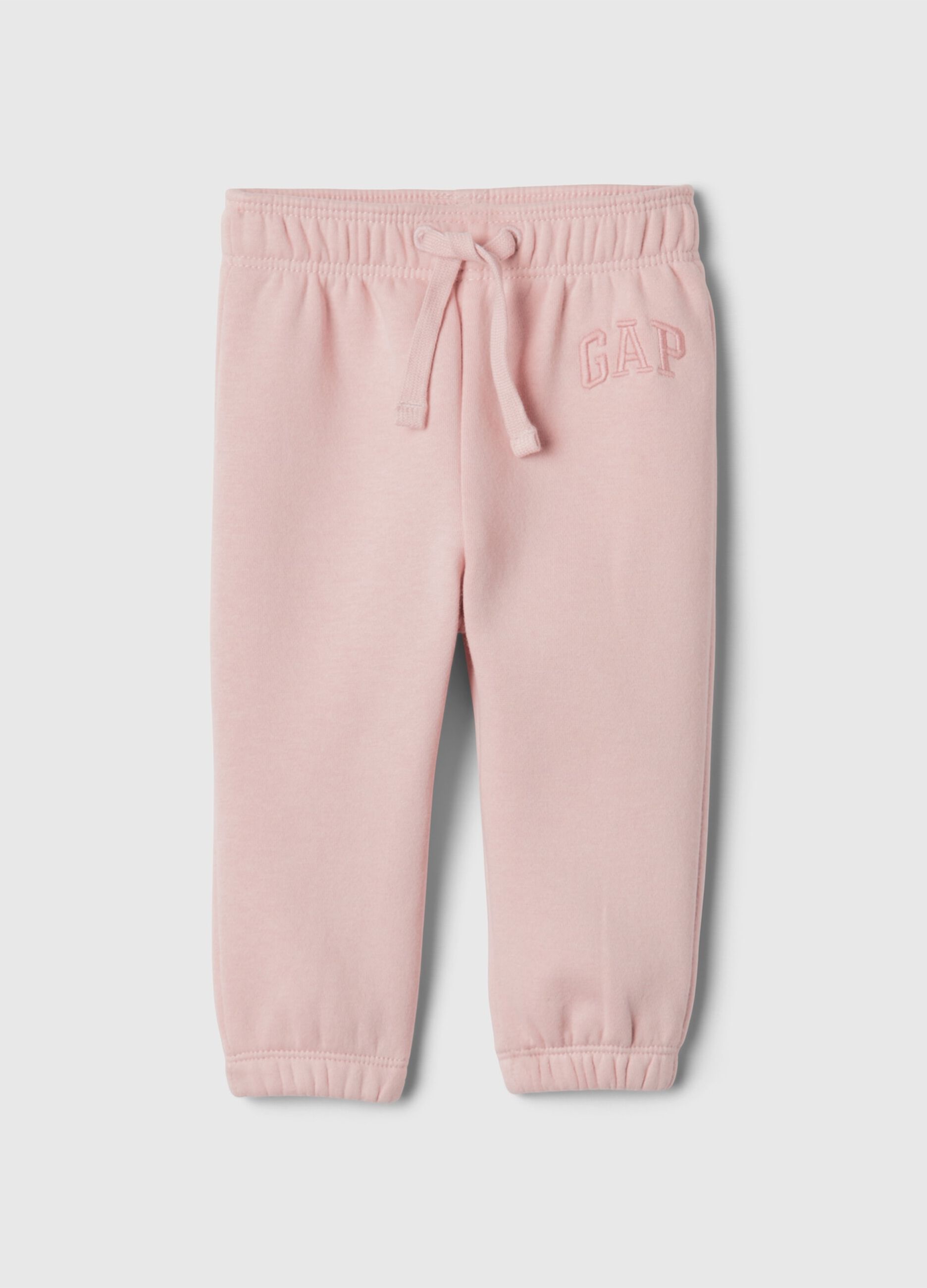 Joggers con coulisse e ricamo logo