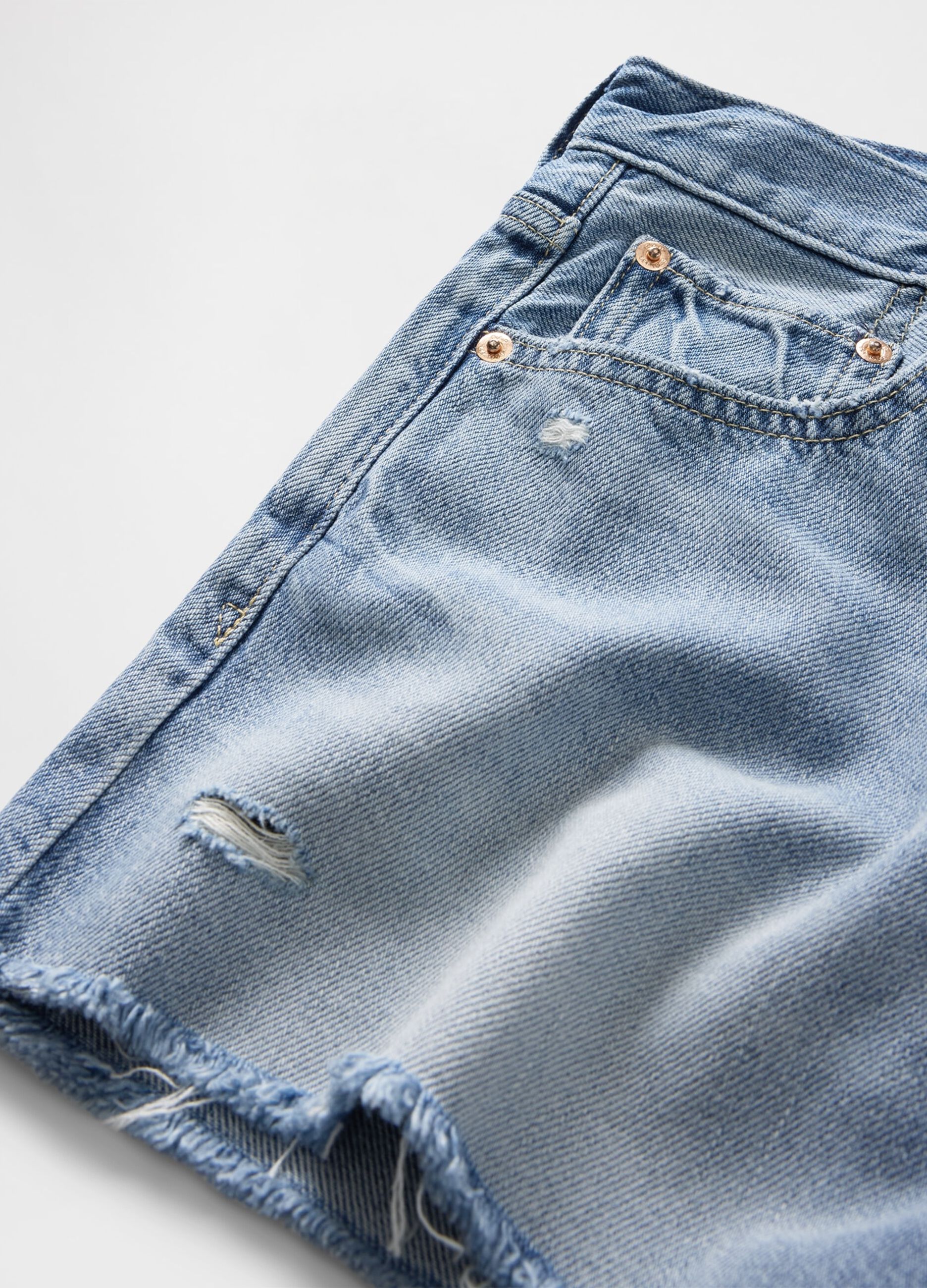 Shorts in denim chiaro_5