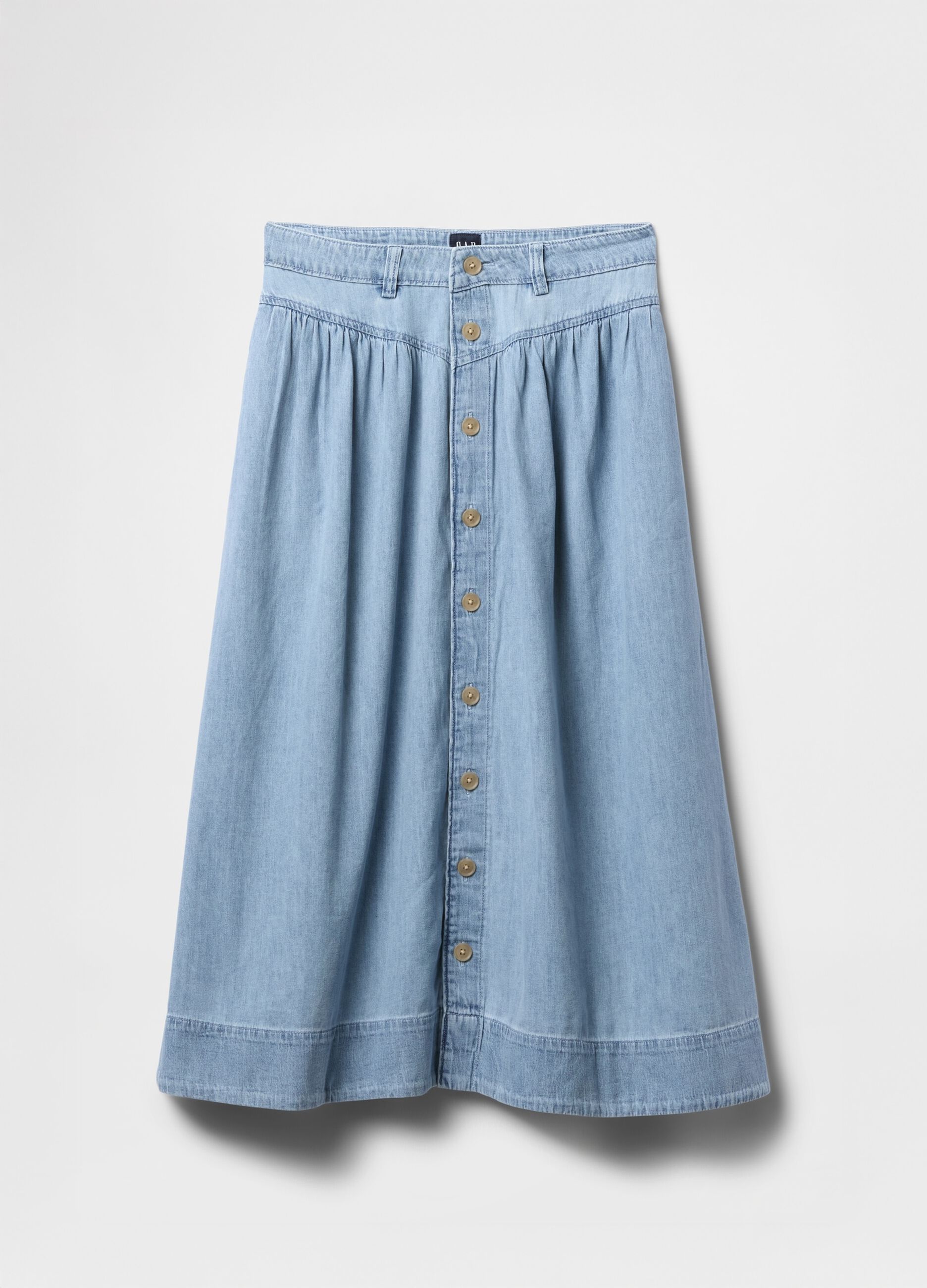 Gonna lunga in denim_4