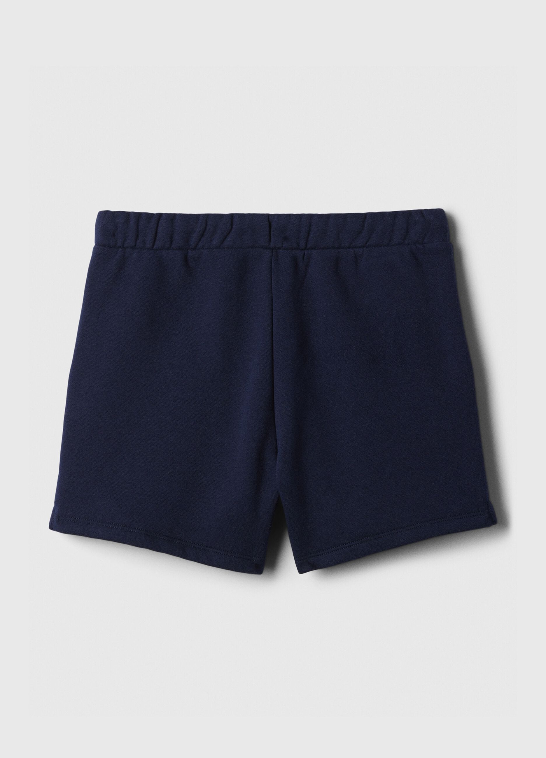 Shorts in French Terry stampa logo_1