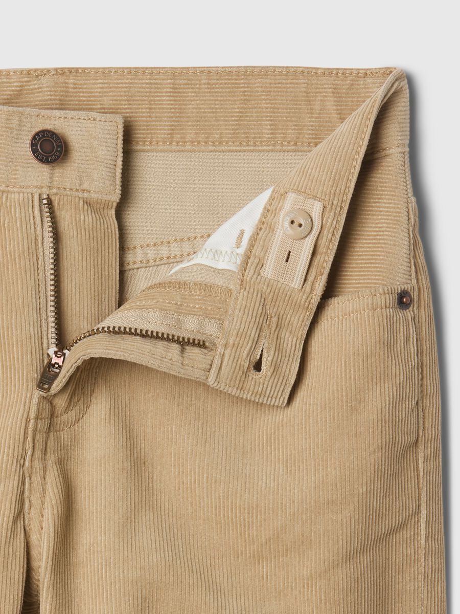 Pantaloni chino in corduroy Bambino_4