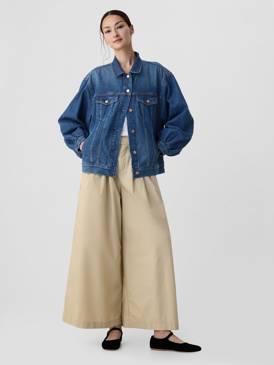GAP x DÔEN Giacca oversize in denim Donna_0