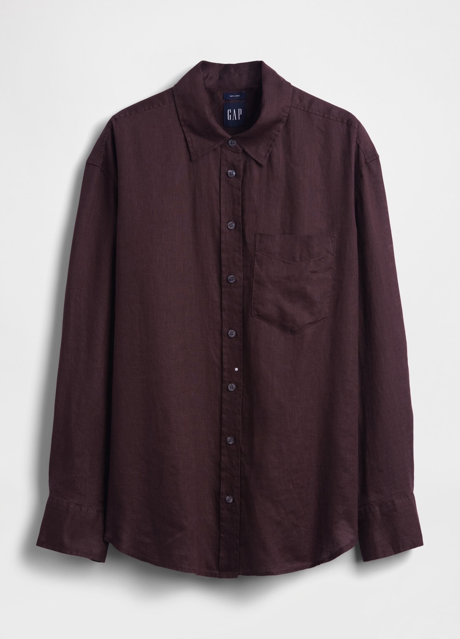 Camicia in puro lino
