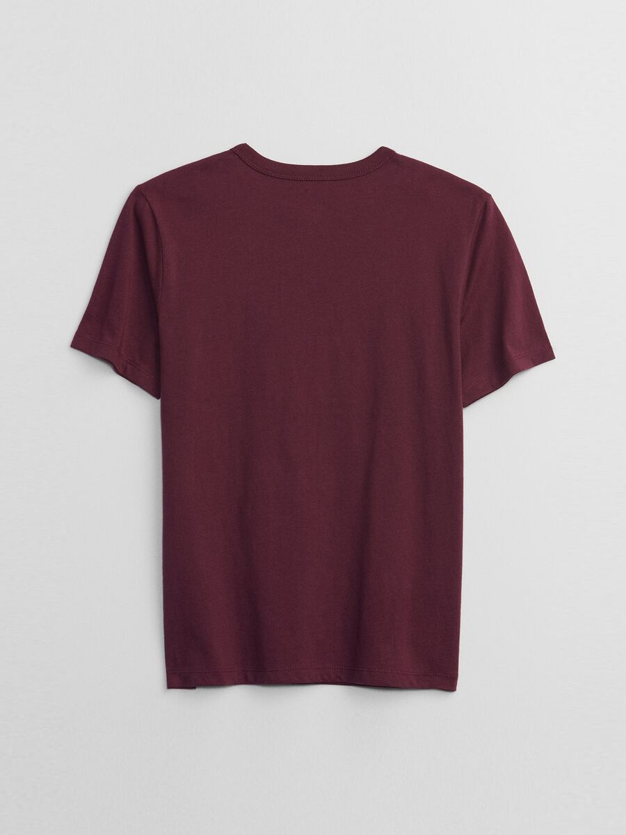 T-shirt with logo print and forest Boy_1