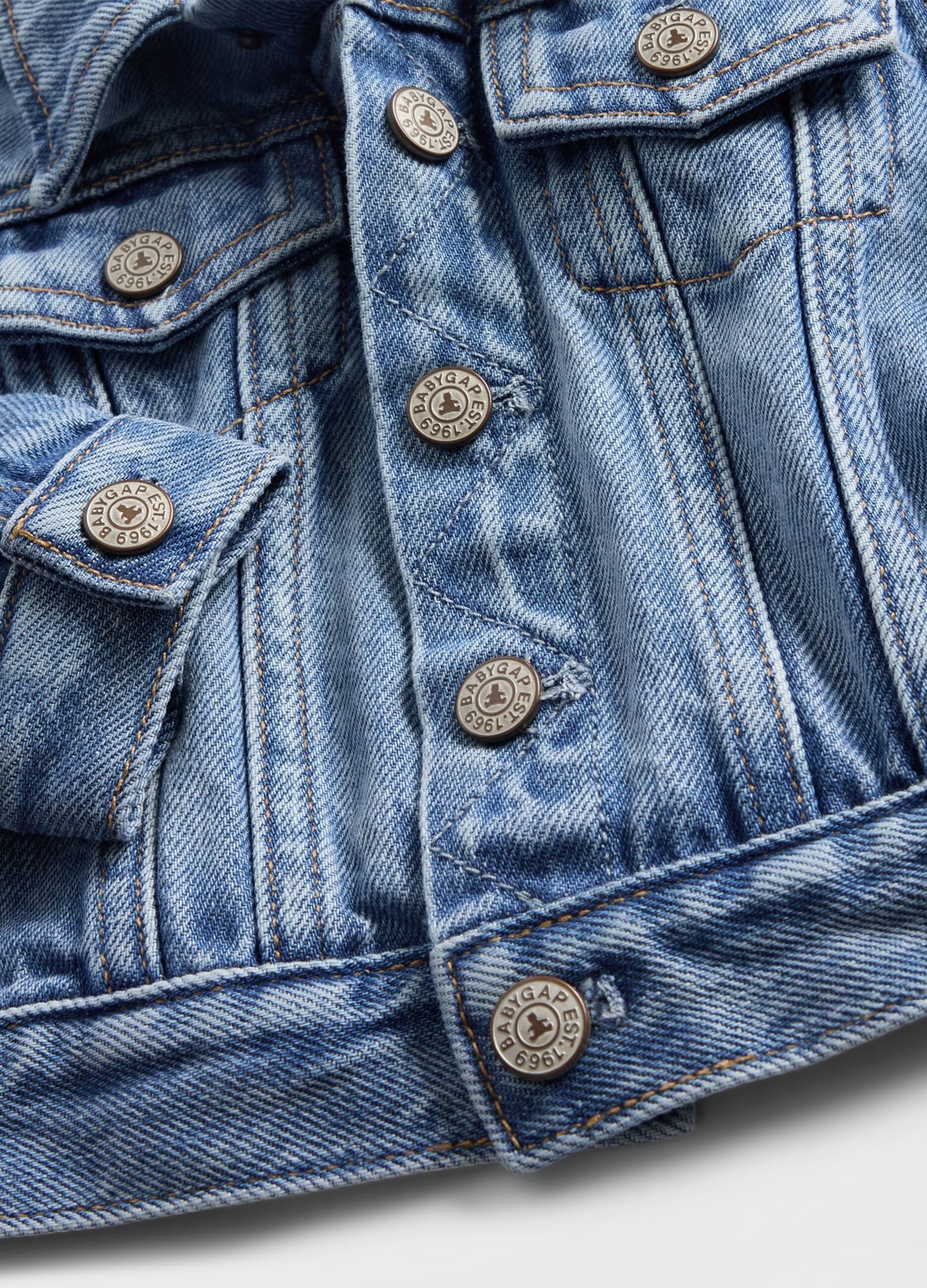 Giacca di jeans denim per neonato_2