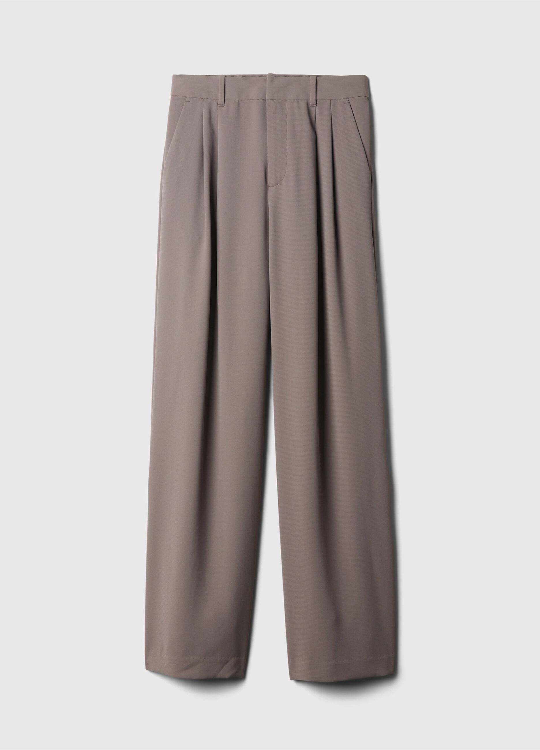 Pantalone a gamba larga con pinces_5