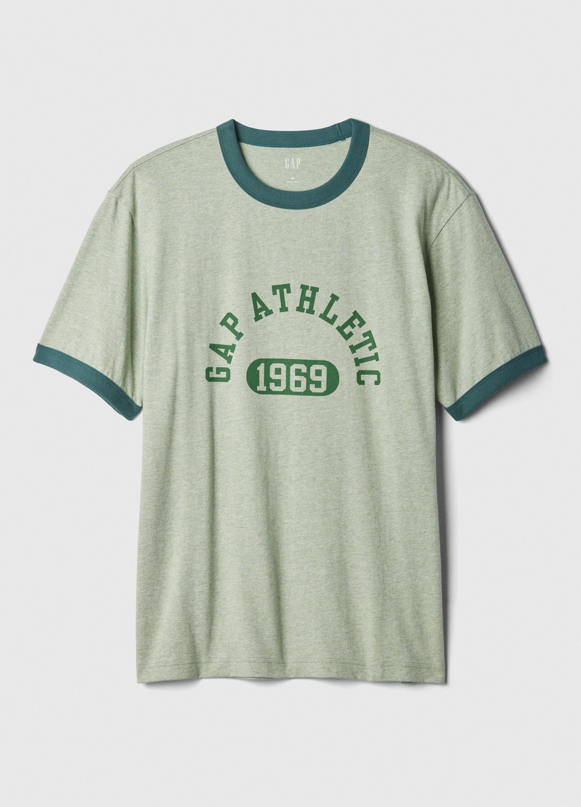 T-shirt in cotone con stampa logo_4