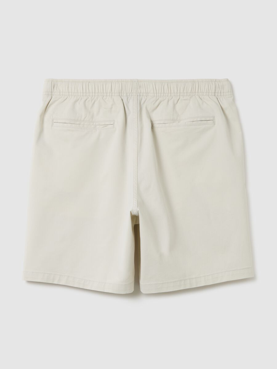Stretch cotton Bermuda joggers Man_2
