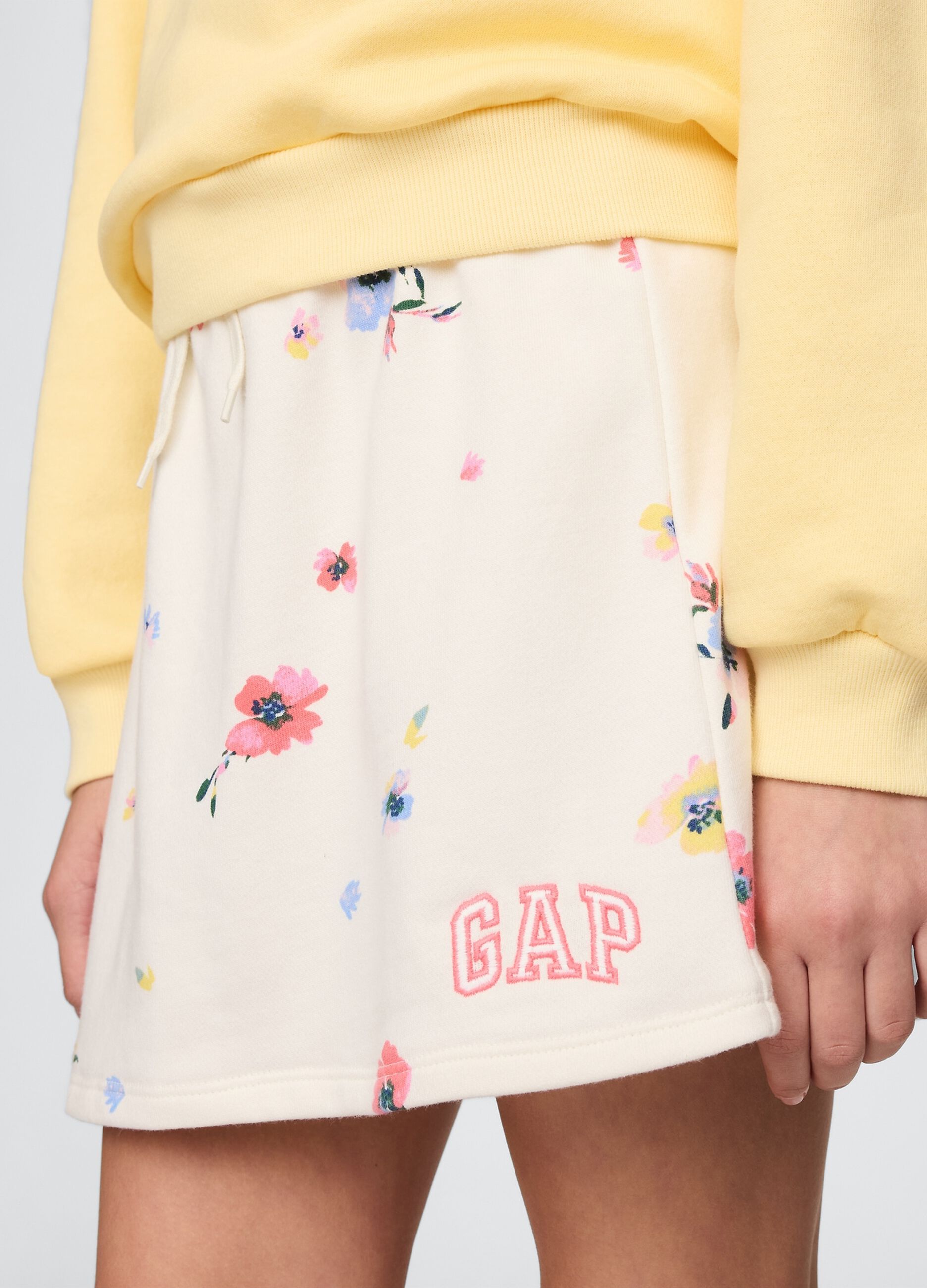 Gonna corta con stampa floreale GAP Kids_2