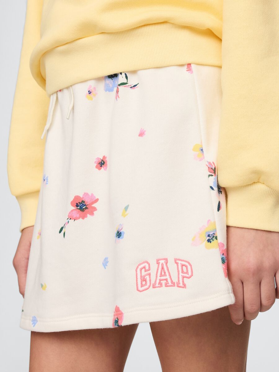 Floral Print Short Skirt GAP Kids Girl_2
