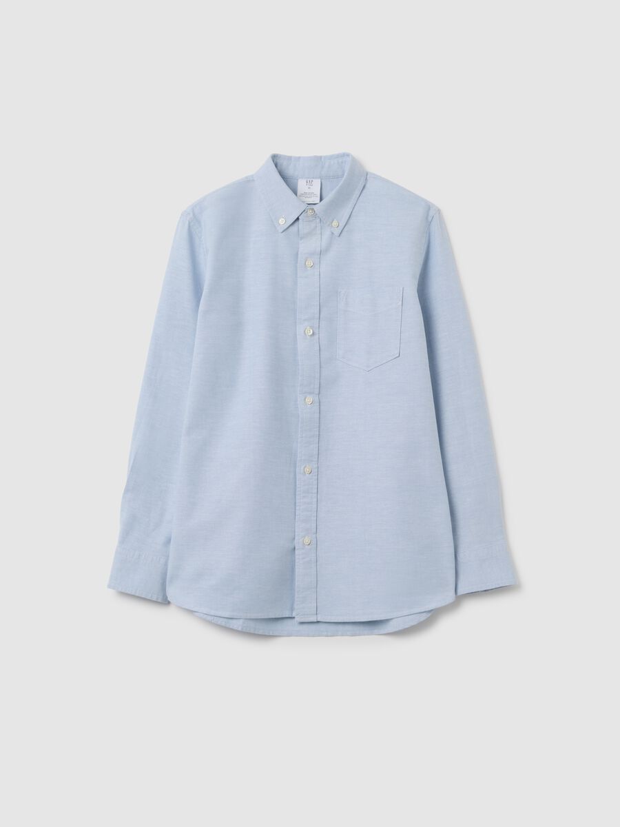 Oxford shirt with pocket Boy_2