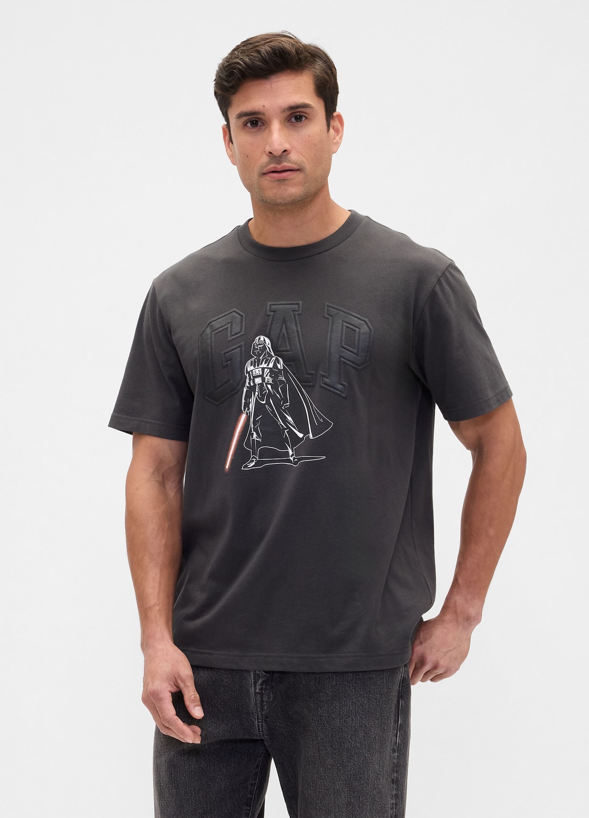 T-shirt a maniche corte in cotone con logo GAP
