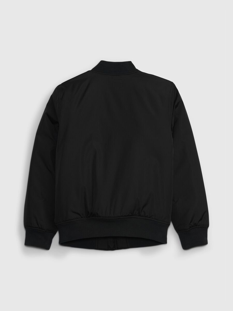 Full-zip, solid colour, bomber jacket Boy_2