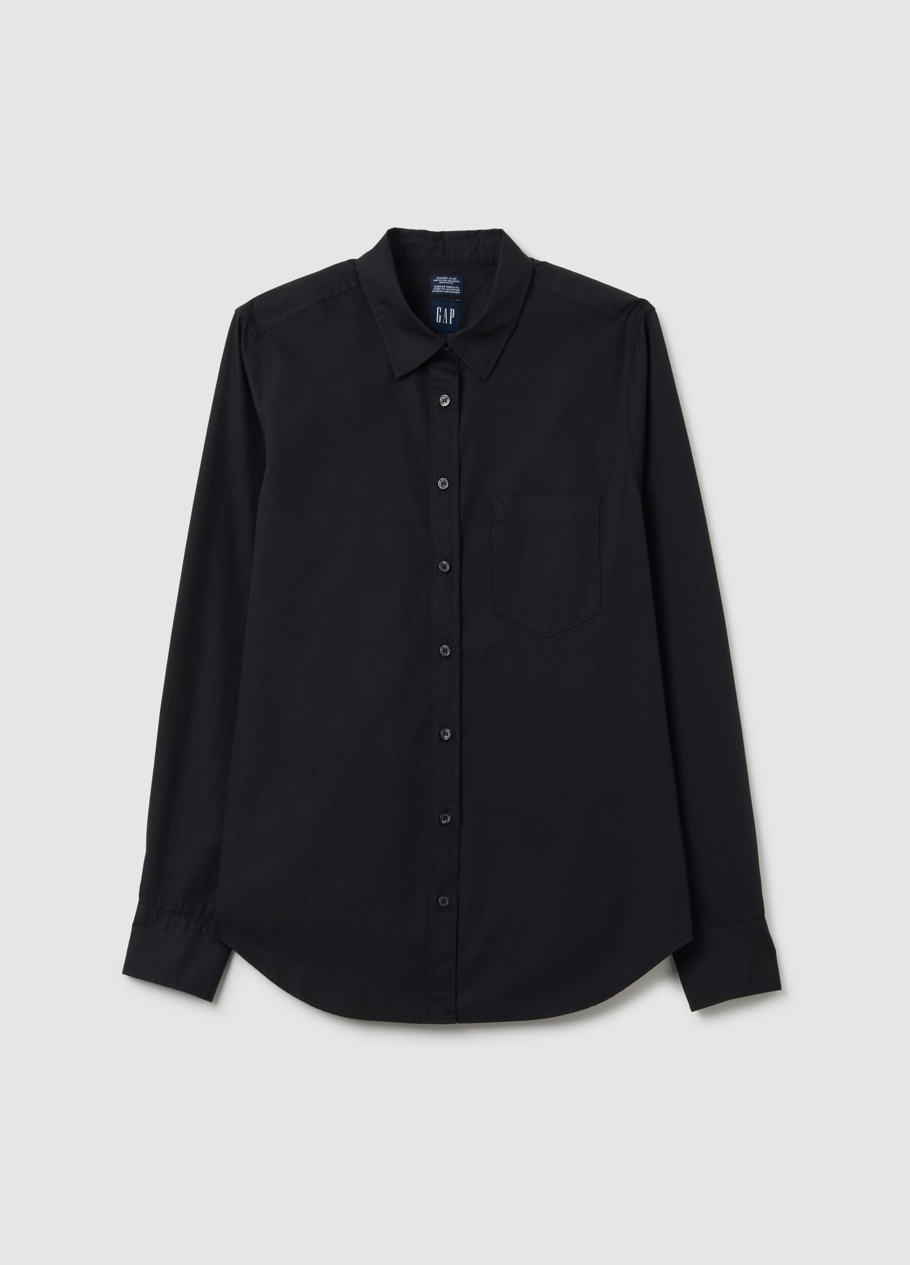 Camicia in cotone con tasca