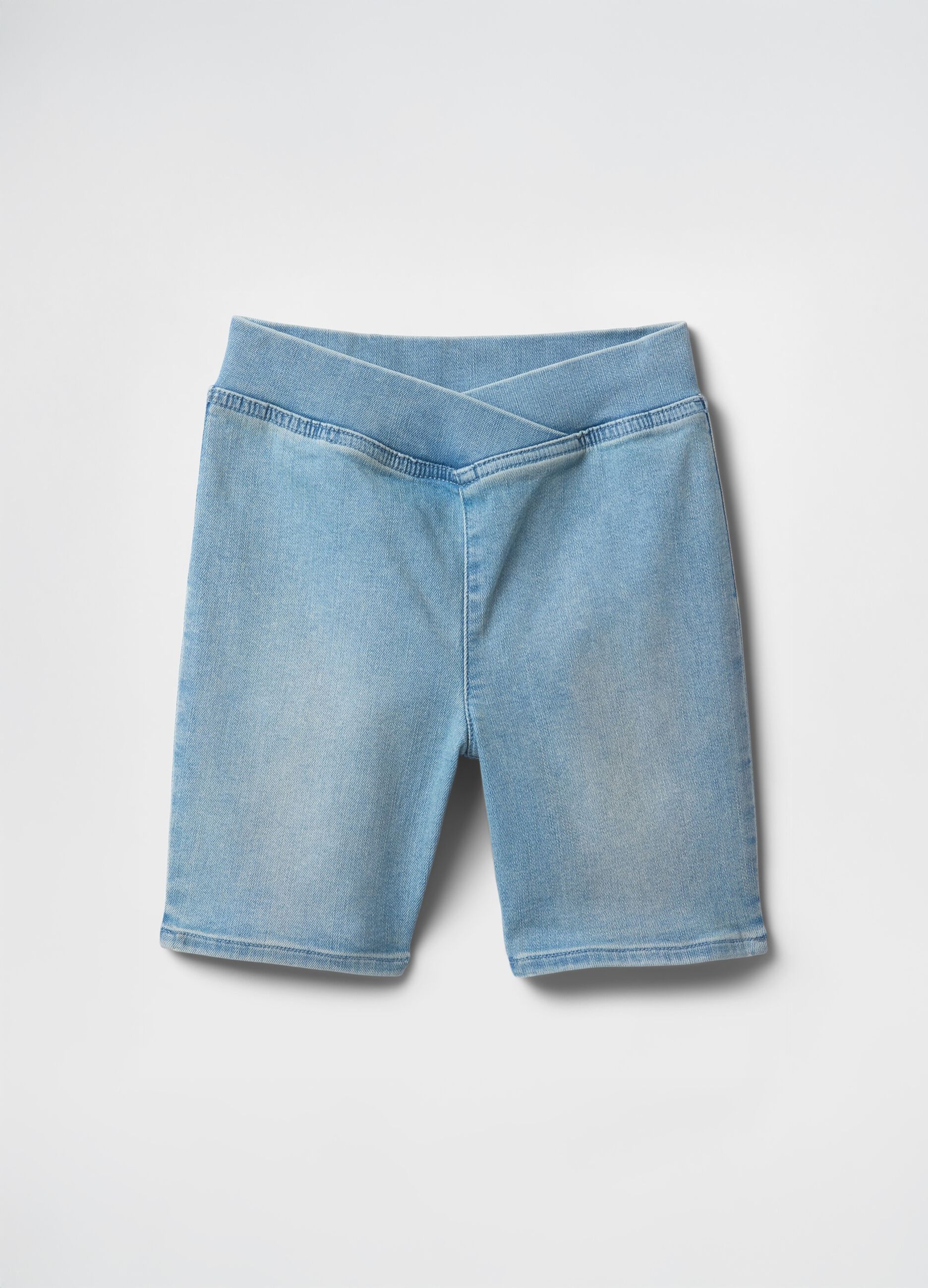 Shorts denim azzurri per bambina_3