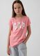 T-shirt a maniche corte in cotone con logo GAP_0