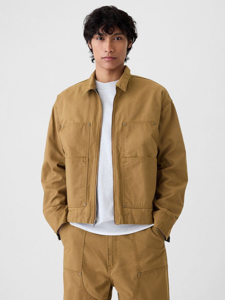 Shacket carpenter full-zip Uomo_0