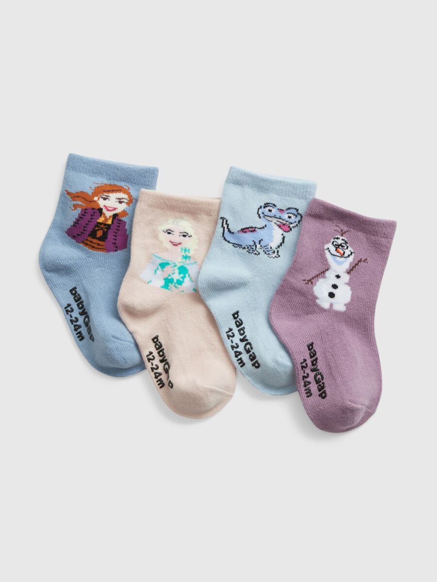 Set of four pairs of Disney Frozen socks Toddler Girl_0