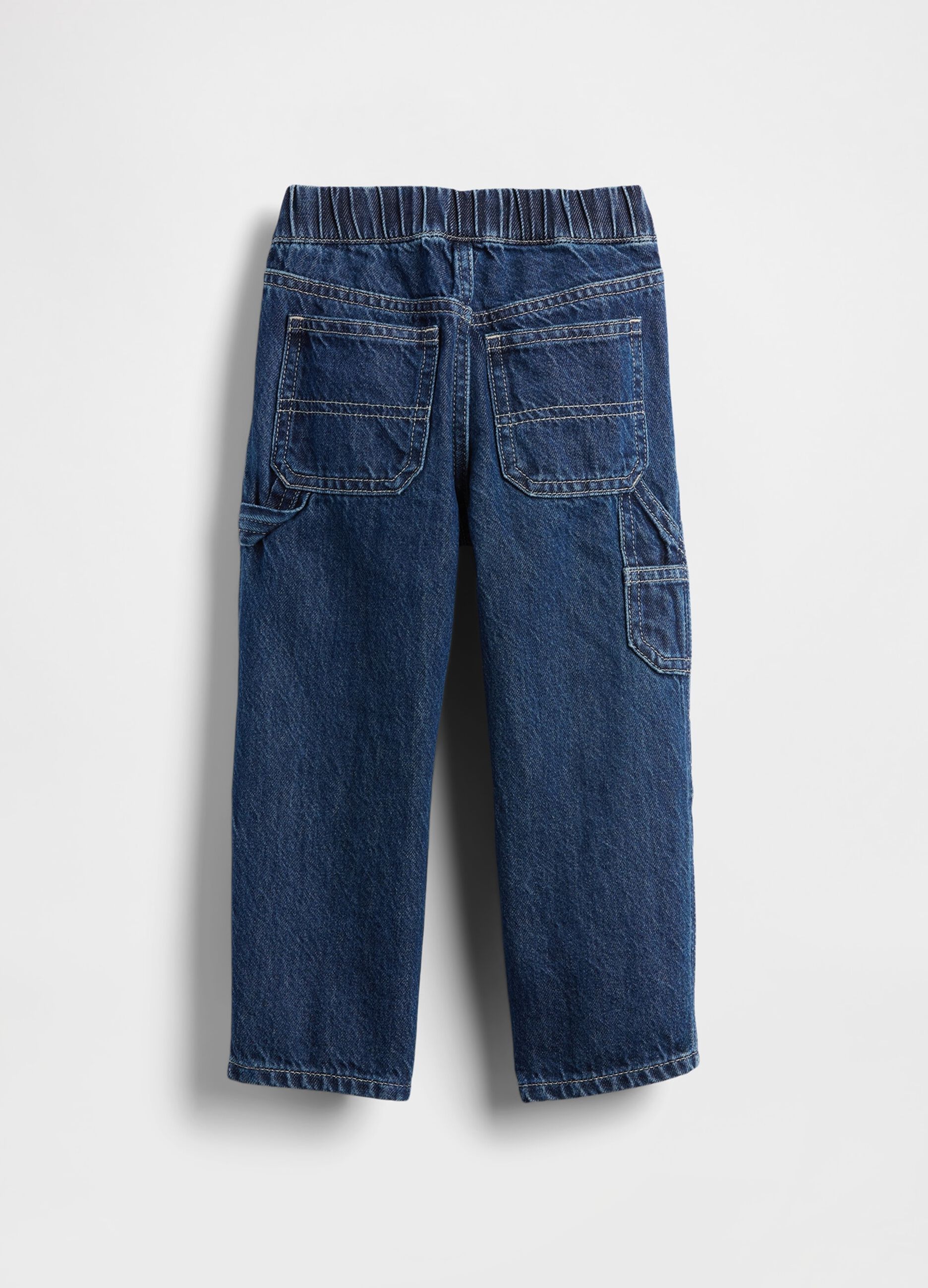 Pantaloni blu in denim per bambino_2