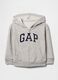Grey Hooded Sweatshirt GAP Kids_0