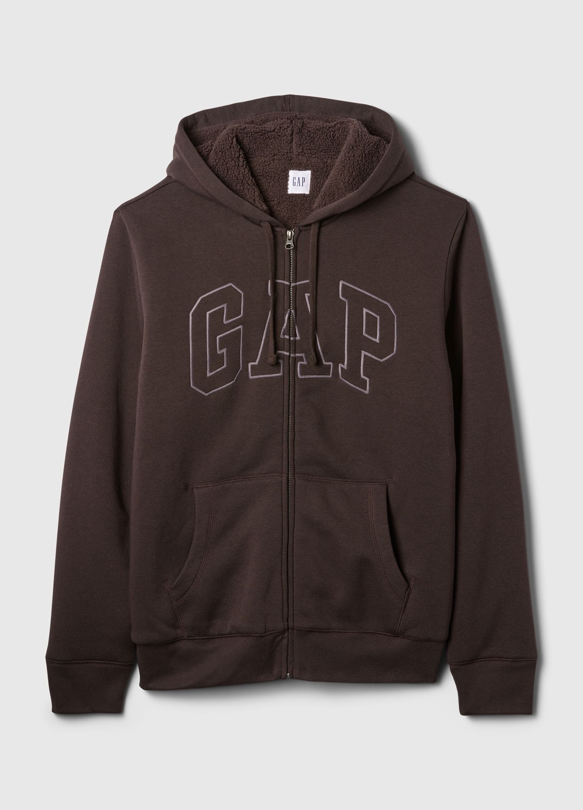 Felpa con cappuccio ricamo logo_4