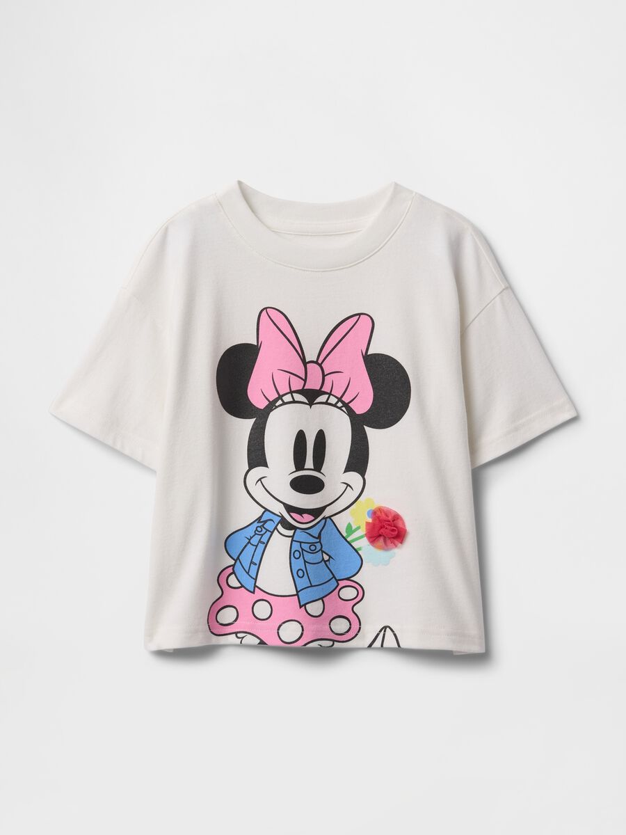 T-shirt boxy fit con stampa Minnie  Baby Girl_0