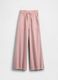 Pantaloni wide leg in puro cotone_3