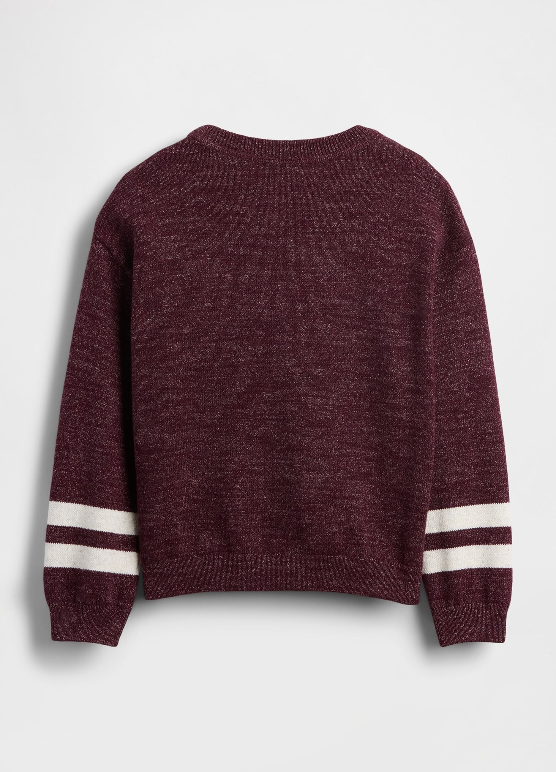 Maglione rosso bordò per bambino_1