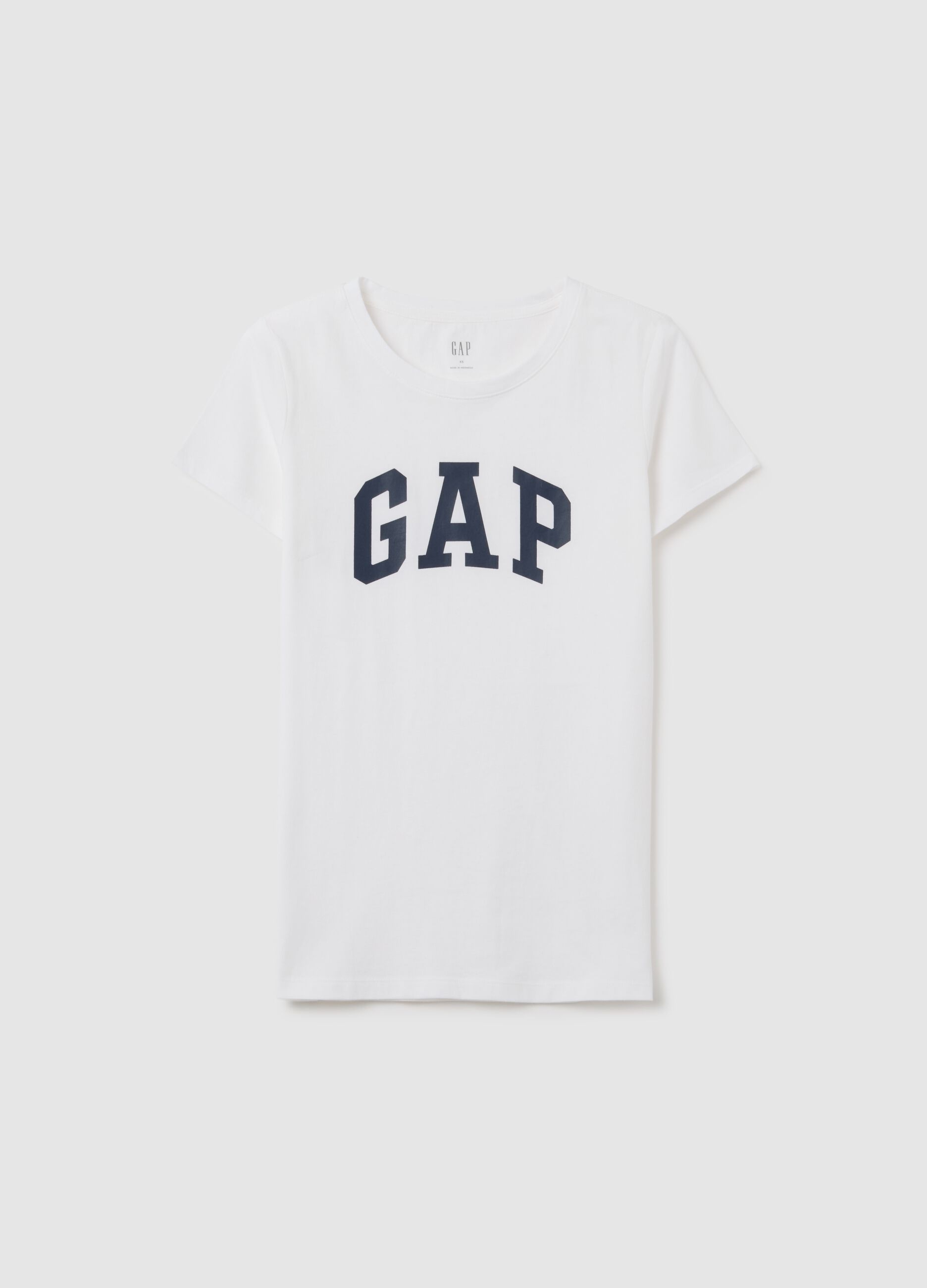 Cotton T-shirt with logo print_1