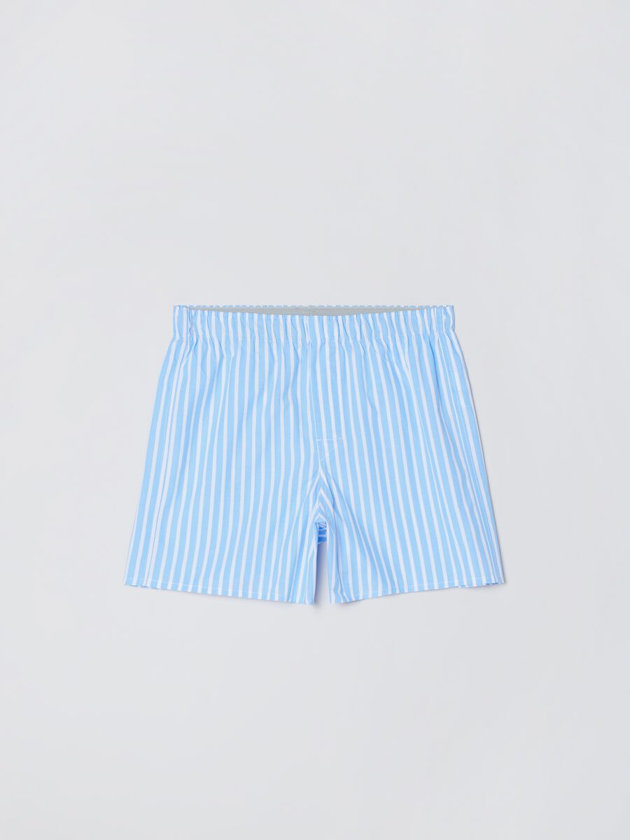 Multicoloured pure cotton boxers Man_1