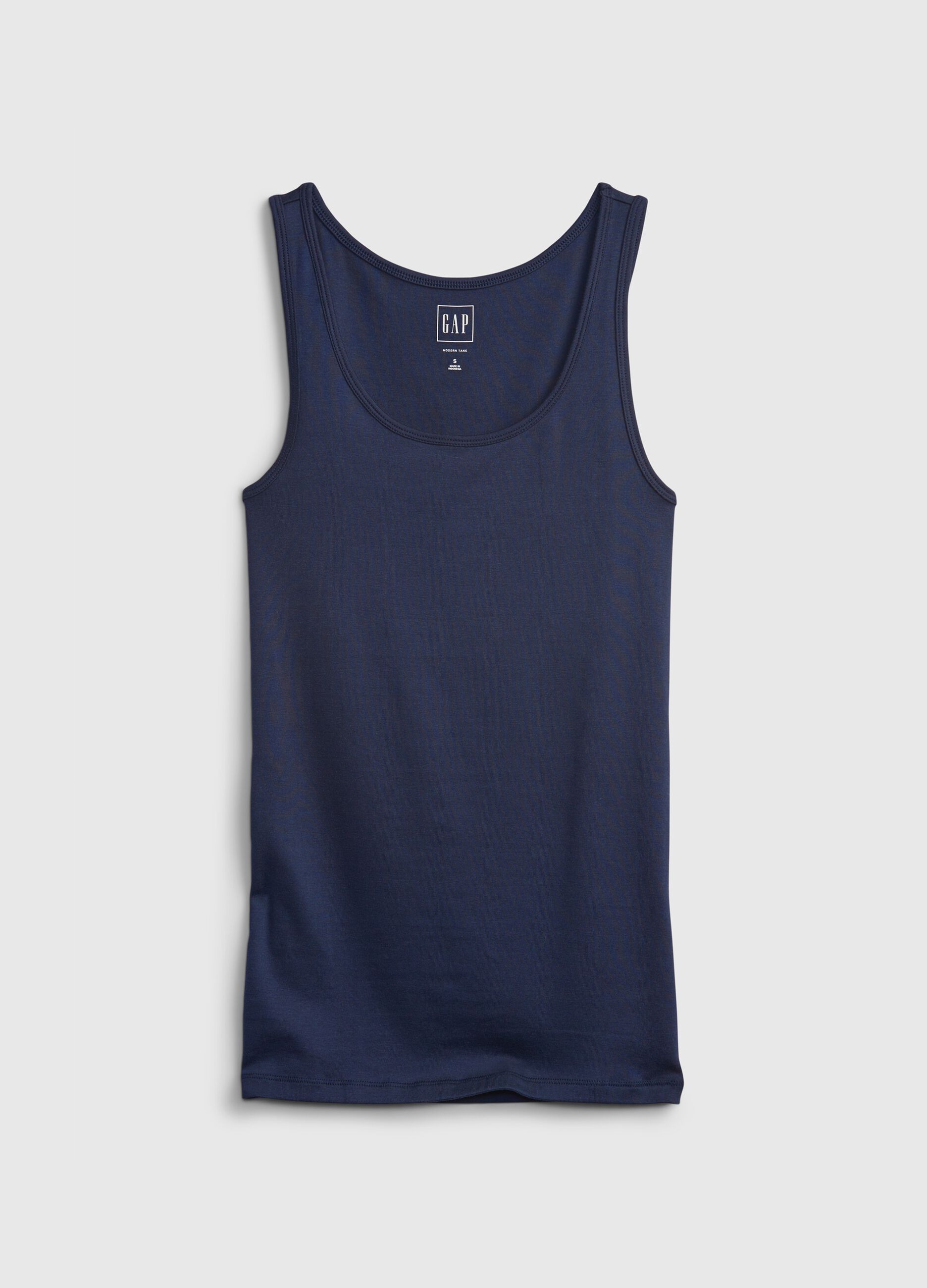 Tank top in cotone e modal_3