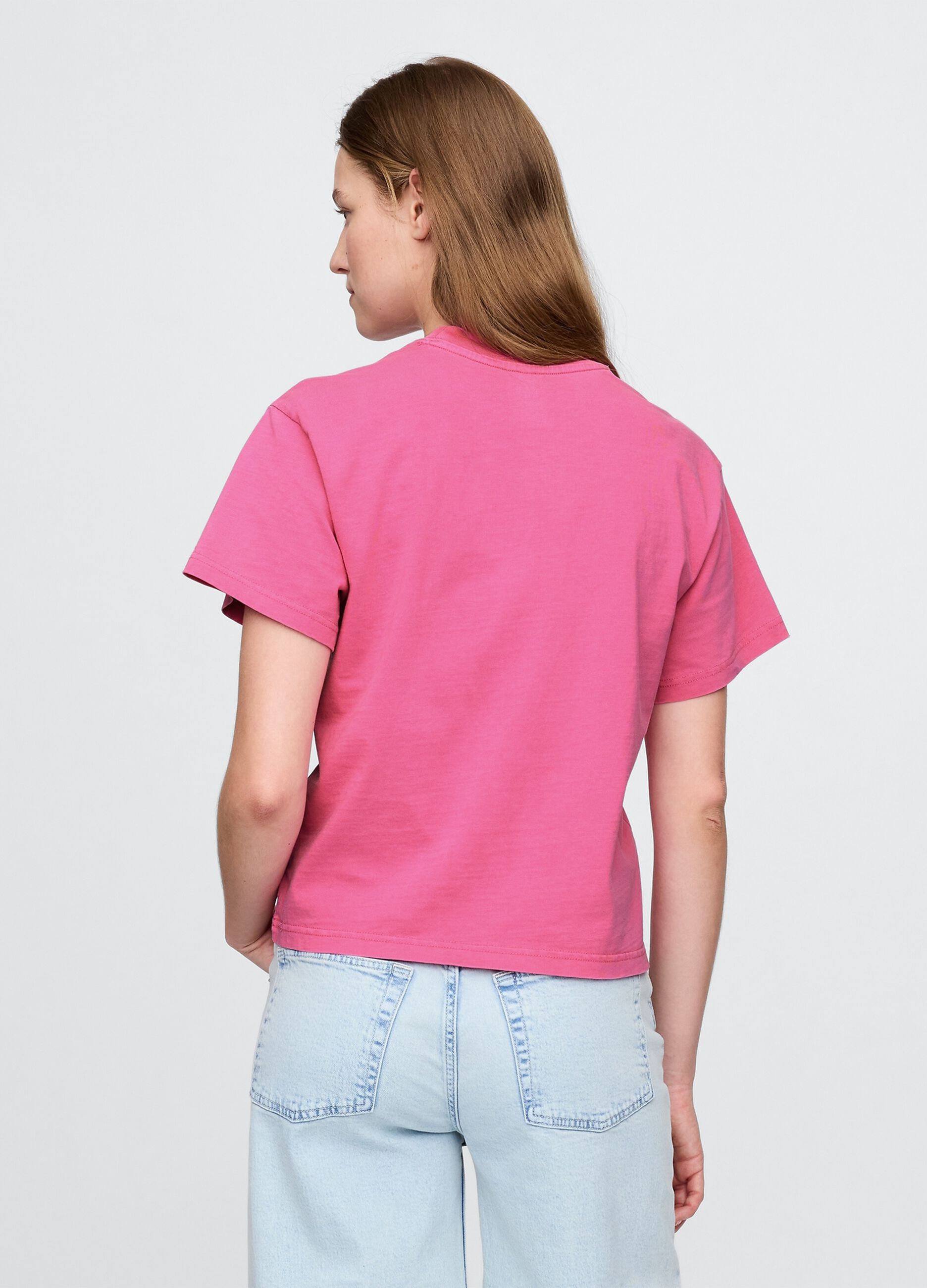 Cotton T-shirt with print_1